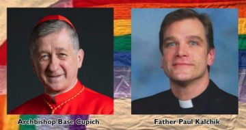 Chicago Priest Who Burned Gay Flag Flees Chicago After Archdiocese Threatens Forcible Removal