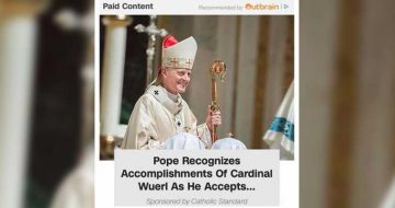 D.C. Archdiocese Runs Ad on CNN Praising Wuerl’s ‘Accomplishments’