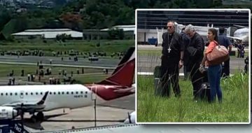 Cardinal Maradiaga Evacuated From Plane Due to Protesters & Threat of “Lynching”