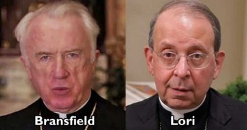 Bishop Bransfeld 'Gifts' over $350,000 to other Clerics, but Bishop Lori Decided to Omit their Names from Report