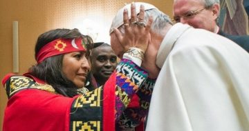 A Look Back: Shaman Visits Pope Francis at the Vatican and Works Her Sorcery During a Private Audience