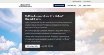 Nationwide Service to Report Sexual Misconduct Involving U.S. Bishops Launched