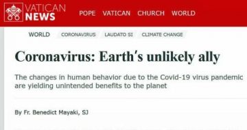 Vatican Removes Article Calling Coronavirus ‘Ally’ of the Earth Because of Environmental Benefits