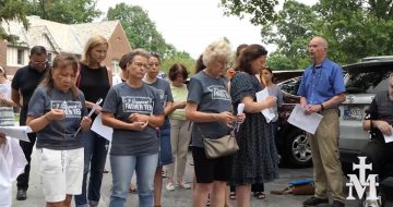 Bishop Doherty Avoids Rosary Rally