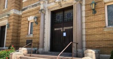 Founding Parish of Knights of Columbus Vandalized with Satanic Symbols