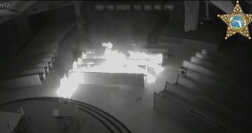 WATCH: Shirtless Man Starts Fire In FL Church