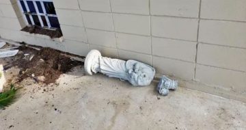 ‘He was in a Rage’: Vandal Spends Nearly Two Hours Destroying Exterior of Catholic Church