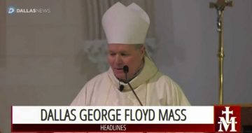 WATCH: Bishop Burns Holds Mass For George Floyd