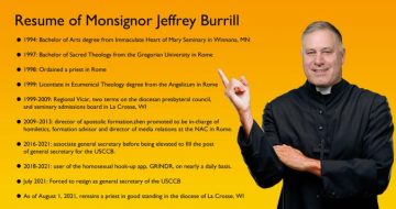 Judge Orders Monsignor Burrill To Arbitration