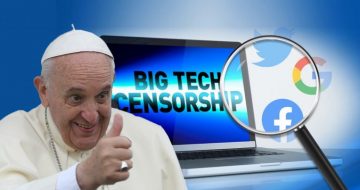 ‘In the Name of God’: Pope Francis Calls on Big Tech to Censor ‘Fake News, Conspiracy Theories’