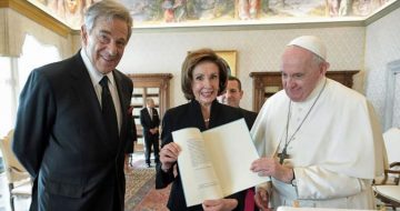 Pope Discusses Climate Change with Pelosi as Abortion Storm Rages in California