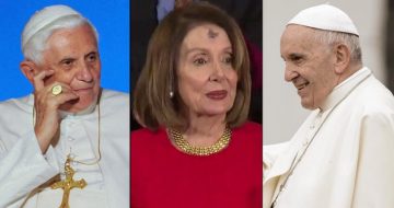Pelosi and the Popes . . . Two Meetings, Two Versions