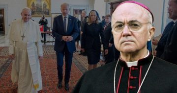 Archbishop Viganò: Pope's Words to Biden Represent ‘Unheard of Scandal’, ‘Invitation to Commit Sacrilege’