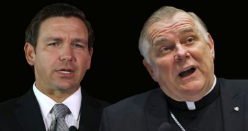 WATCH: DeSantis' Spokeswoman Accuses Archbishop Wenski of Lying