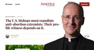 Yet Another Hypocritical Lecture from Jimmy Martin's America Magazine