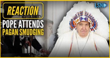 WATCH: Pope Francis and Canadian Bishops Take Part in Pagan ‘Smudging’ Ritual Invoking ‘Sacred Circle of Spirits’