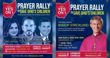 Rosary Rally Against Radical Ohio Abortion Amendment August 6