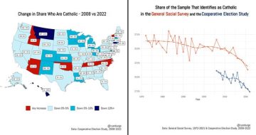 The Catholic Church is In Trouble in Places Where it Used to Dominate