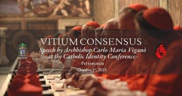 WATCH: Archbishop Carlo Maria Viganò's “Cancelled” Speech?