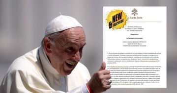 Francis Proposes New Theology