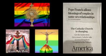 Blasphemies Proliferate After Bergoglio's Declaration on Same-Sex Blessings