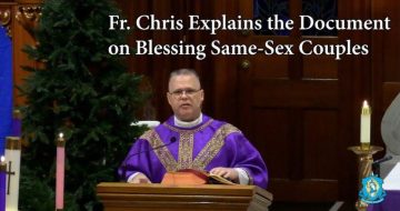WATCH: Marian Fathers of the Immaculate Conception Refuse to Bless Homosexual Unions