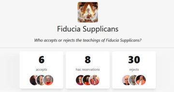 Who Accepts or Rejects the Teachings of Fiducia Supplicans?