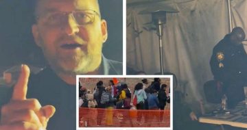 WATCH: Catholic Charities Hires Police Officers To Guard Illegal Immigrant Facility