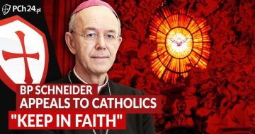 WATCH: Bishop Schneider Strongly Condemns Fiducia Supplicans