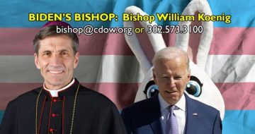 TAKE ACTION: Tell Bishop Koenig to Excommunicate Joe Biden