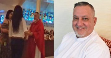 Hero Priest Charged with Battery After Trying To Prevent Desecration of the Holy Eucharist