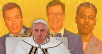 Pope Throwing Party For Comedians