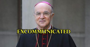 Viganò Excommunicated by Francis Church