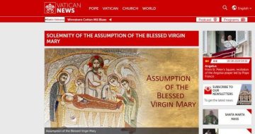SICK: Vatican Uses Rupnik Image to Celebrate the Feast of the Assumption