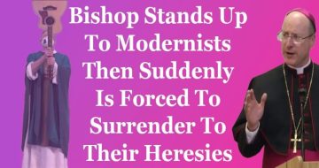 WATCH: Bishop McKnight Surrenders To Synodality Heretical Music