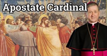 WATCH: Cardinal Cupich Bans Kneeling Before Jesus!