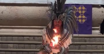 WATCH: Pagan Ritual Offered During Mass