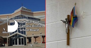 Catholic School Affixes ‘Pride’ Flag to Crucifix