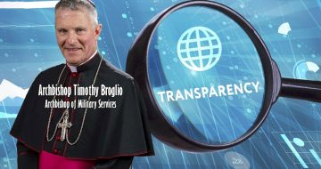 Military Archdiocese Turns Its Back On Transparency