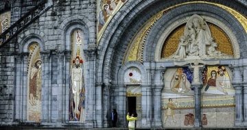 BRAVO! Lourdes Bishop Covers-Up Rupnik Art