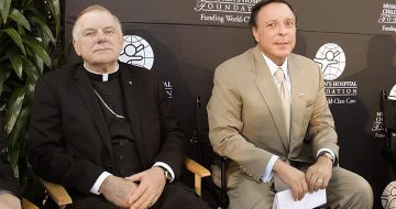 Trump-Loathing Billionaire Teams With Archbishop to Fight Deportations