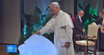 Reactions to Pope Leo Blessing a Block of Ice in the Name of Climate Change