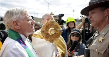 Leftist Catholics File Lawsuit Exploiting The Eucharist In Immigration Political Stunt