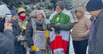 Wrapped in Mexican Flag, Woke Minnesota Bishop Recommends Blessed Salt to Get Rid of ICE