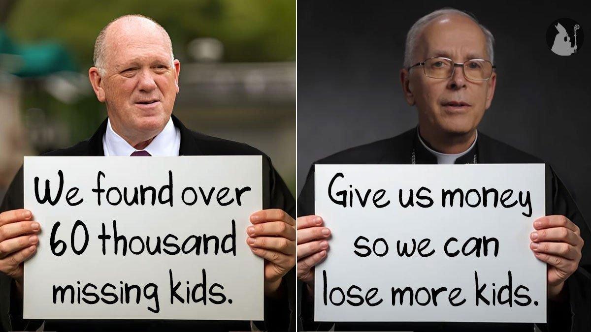 Trump vs. USCCB on Missing Kids
