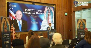 Border Czar Receives Catholic Award