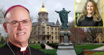 BRAVO! Bishop Kevin Rhoades Condemns Notre Dame's Appointment of Pro-Abortion Director