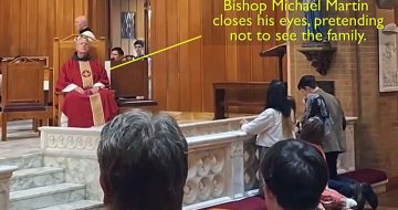 WATCH: Bishop Martin and His Priests Ignore, Humiliate, and Deny Communion to Reverent Family at Altar Rail