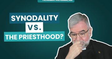 Fr. Robert McTeigue: Synodality vs. Priesthood?