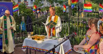 Stonewall Pride Mass Draws Misguided Sheep for False Message of Faith, Inclusion, Hope